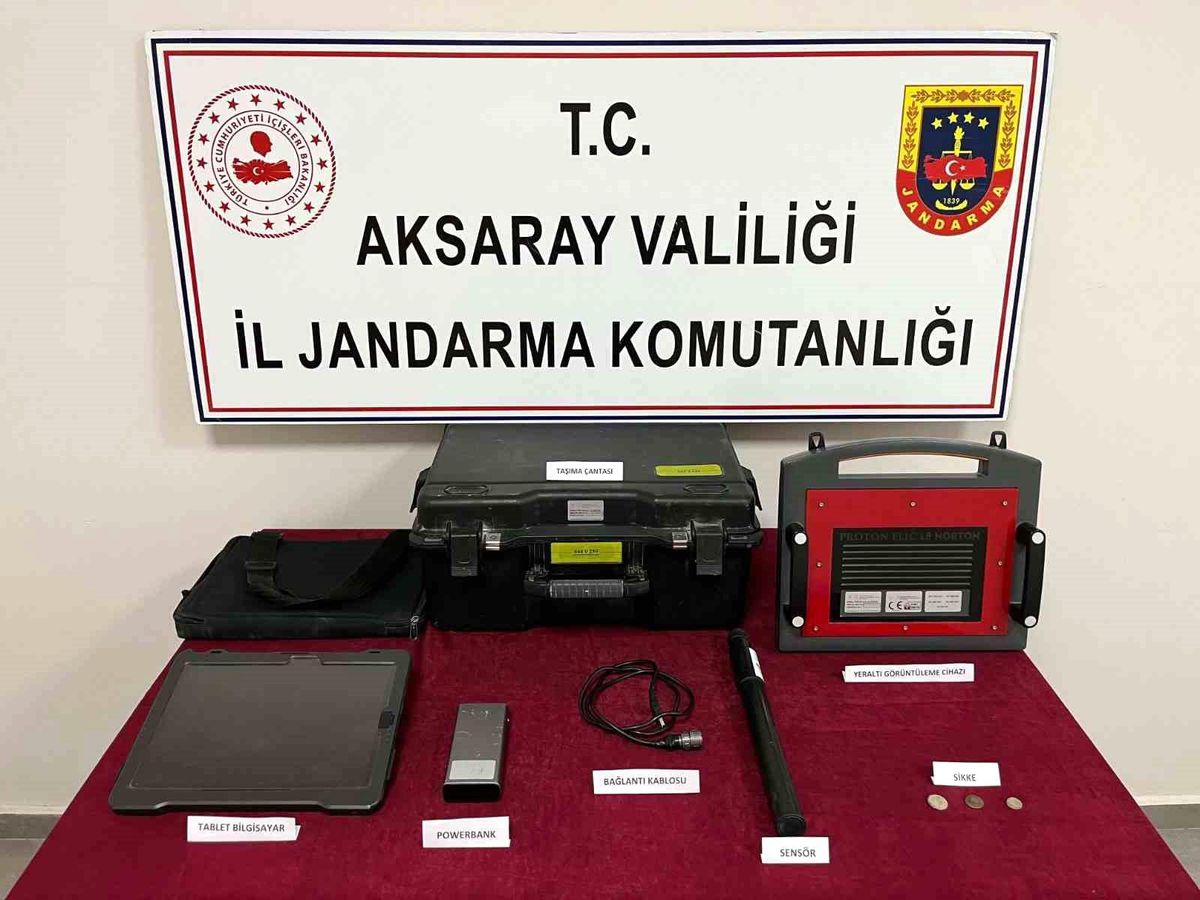 Aksaray\'da Define Avcılarına Operasyon