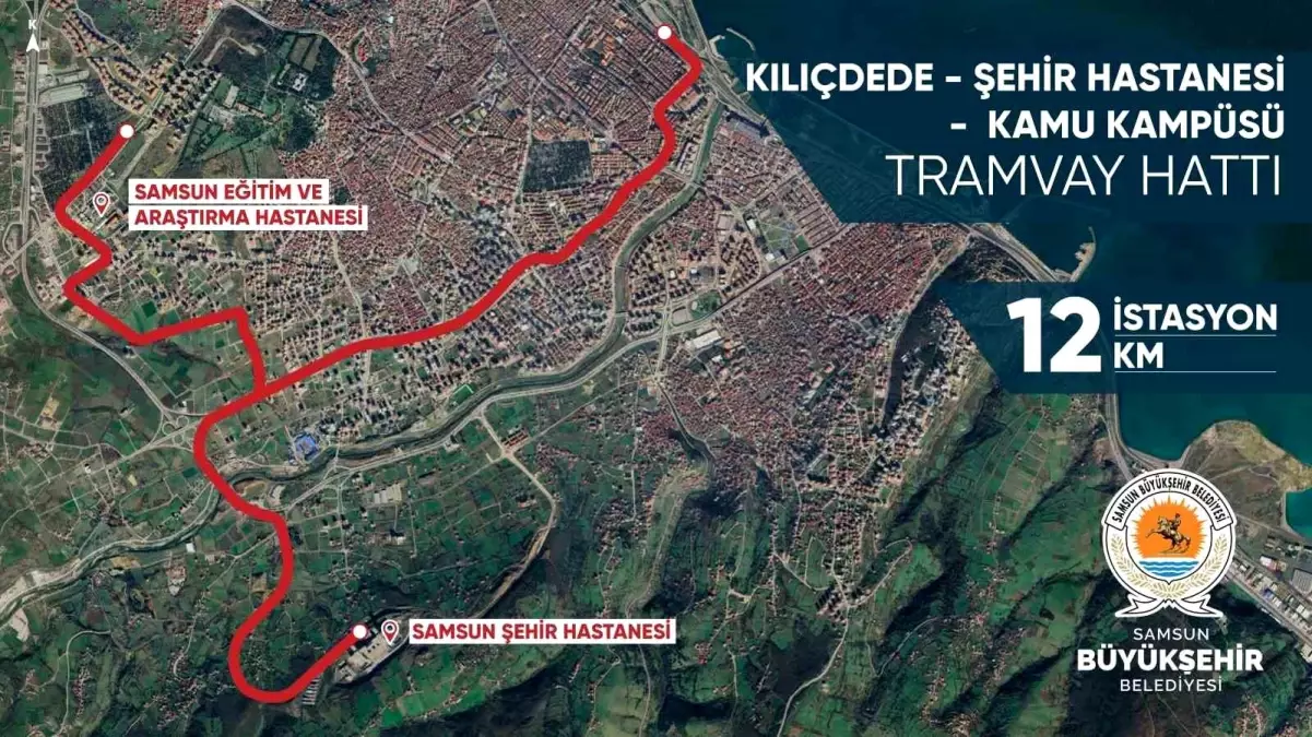 Başkan Doğan: "Samsun Şehir Hastanesi Tramvay Hattı, 2025 Yılı Yatırım Programı\'na alındı"