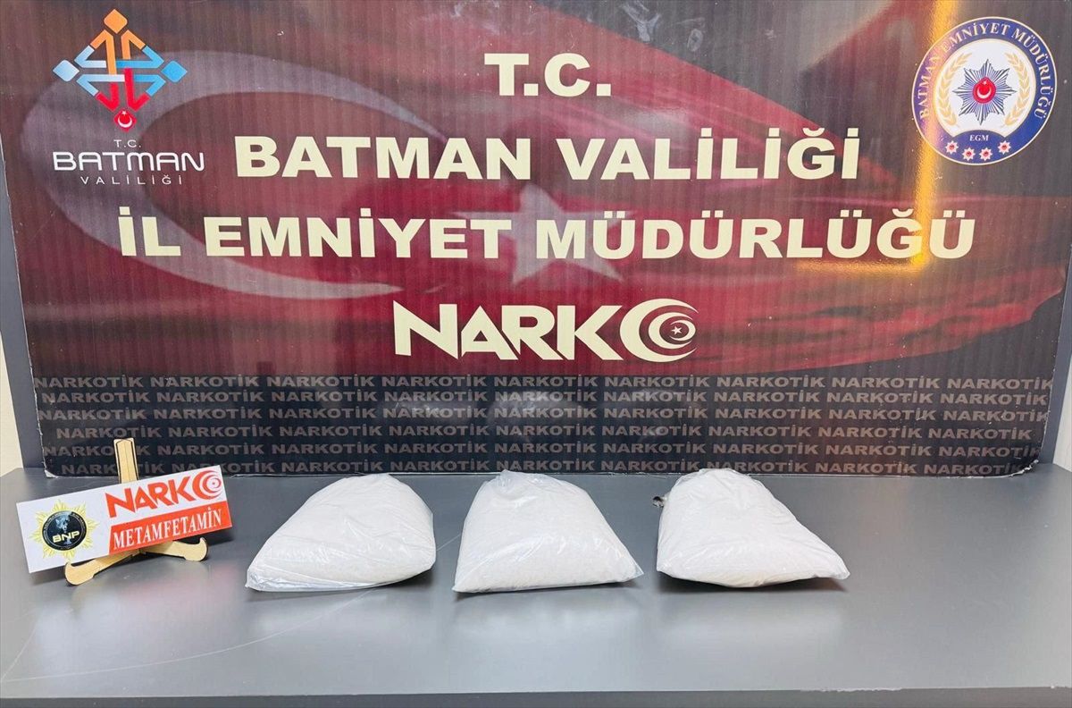 Batman\'da Uyuşturucu Operasyonu