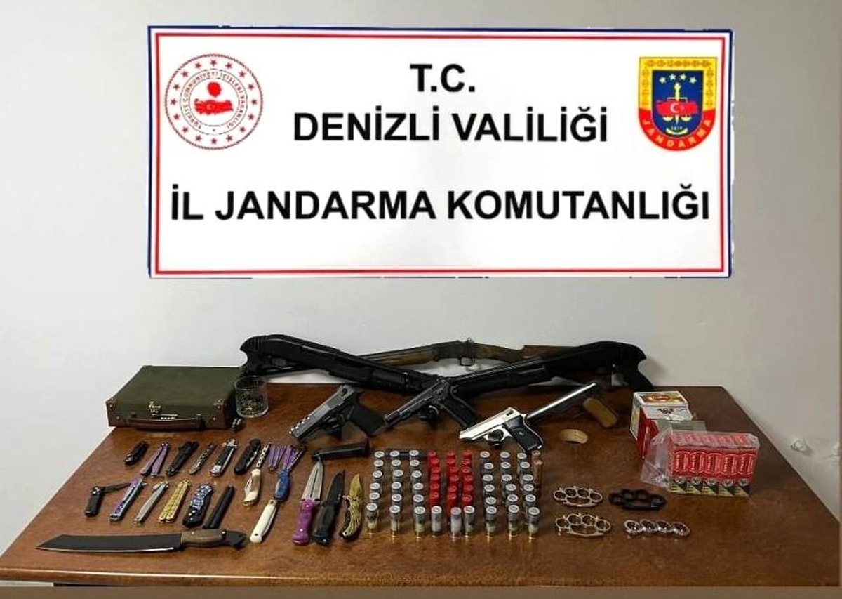 Denizli\'de Silah Kaçakçılığı Operasyonu