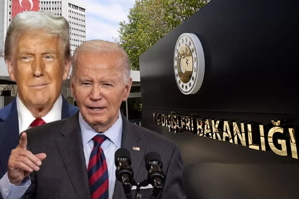 Dışişleri Bakanlığı\'ndan Biden\'a kınama, Trump\'a mesaj