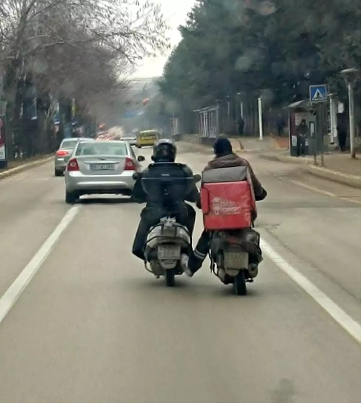 Elazığ\'da Motokuryelerin Tehlikeli İlerlemesi