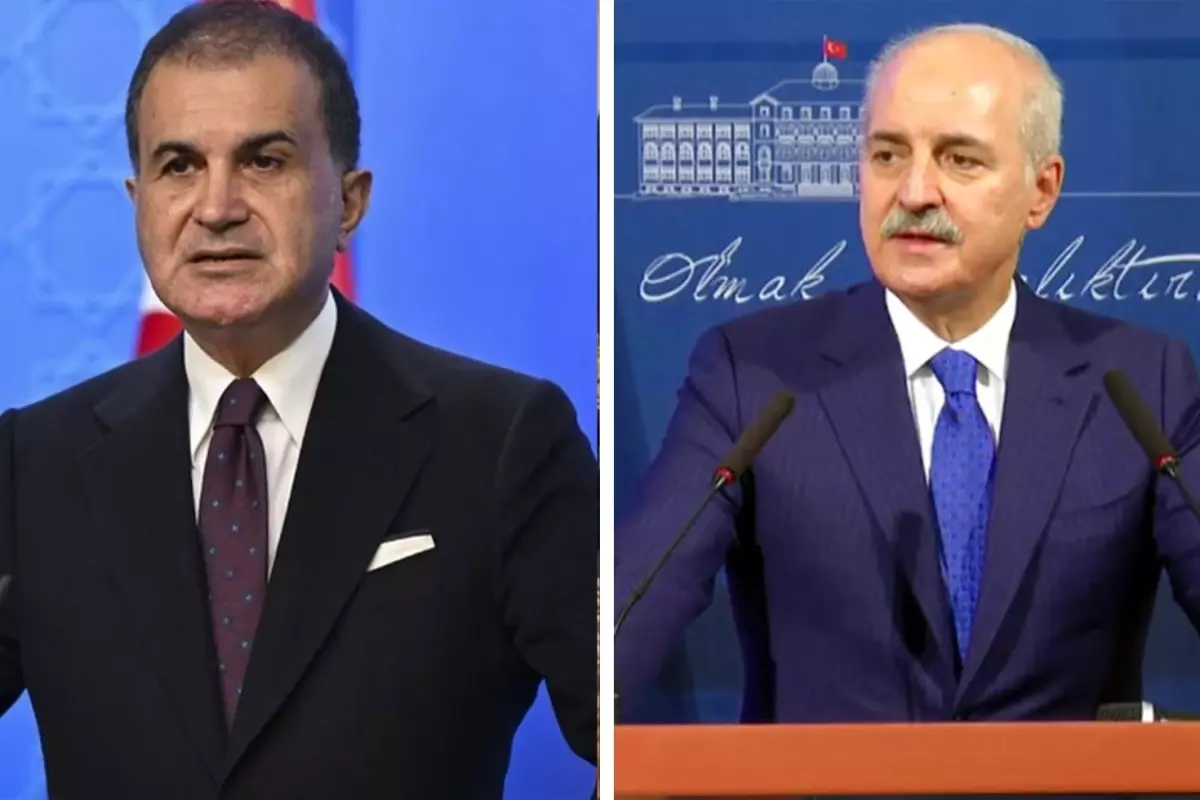 Ömer Çelik ve Numan Kurtulmuş\'tan Gazze\'de ateşkese ilişkin açıklama