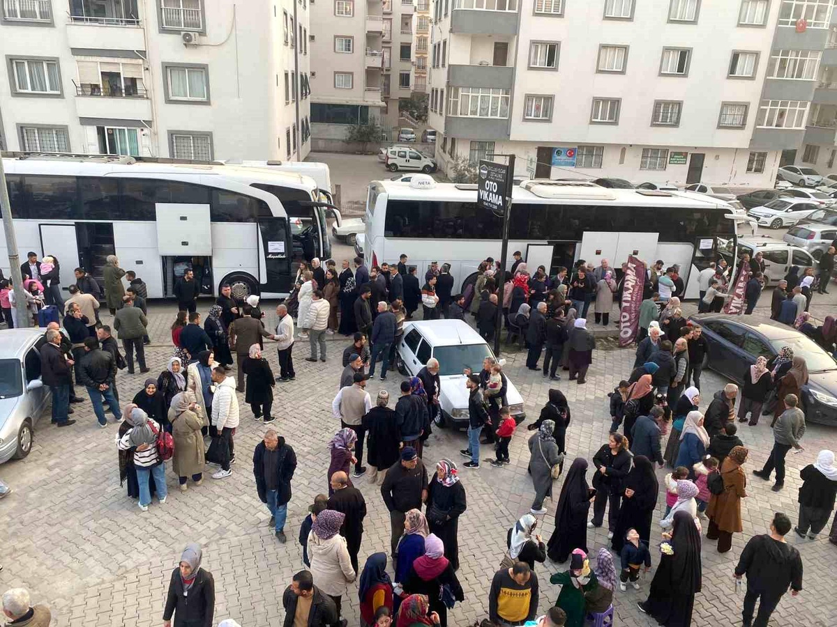 Osmaniye\'den Umre Kafilesi Uğurlandı