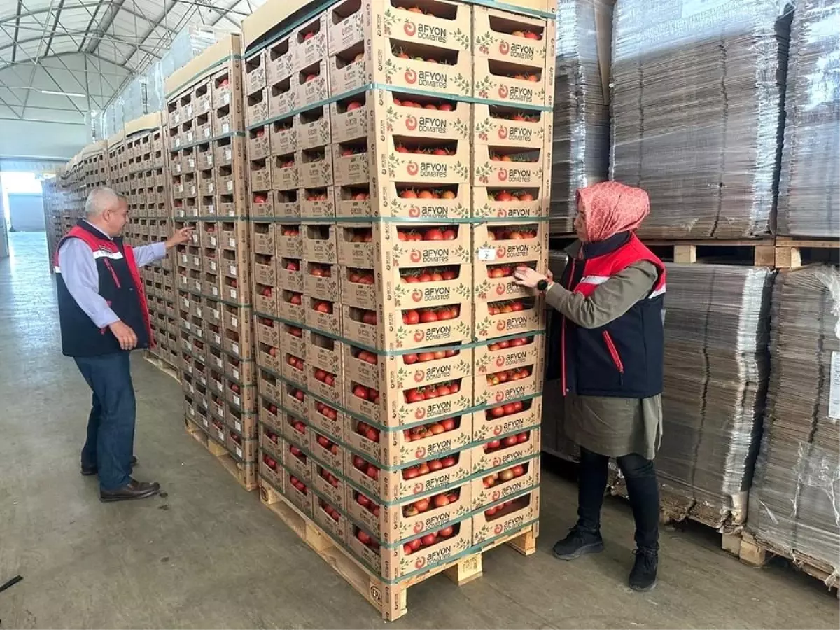 Afyonkarahisar\'dan 23 Ülkeye Domates İhracatı