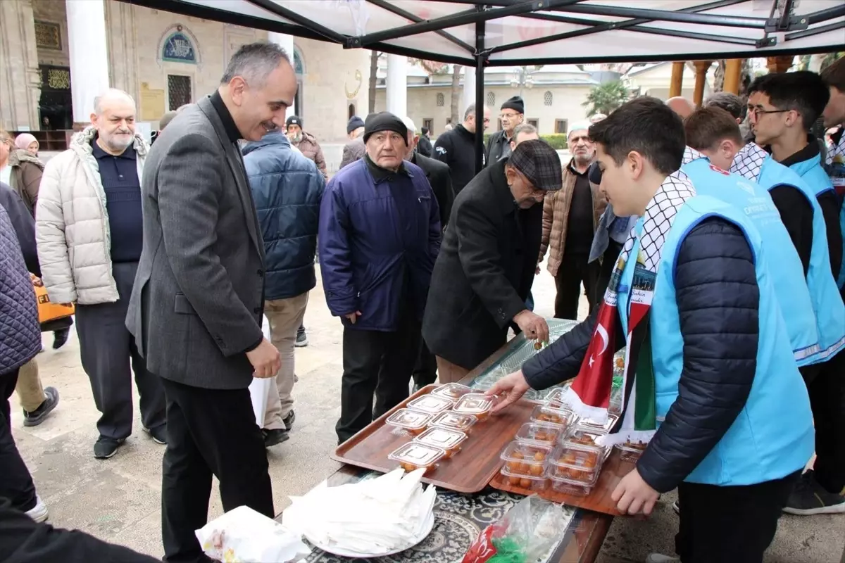 Amasya\'da Gazze Ateşkesi Kutlandı