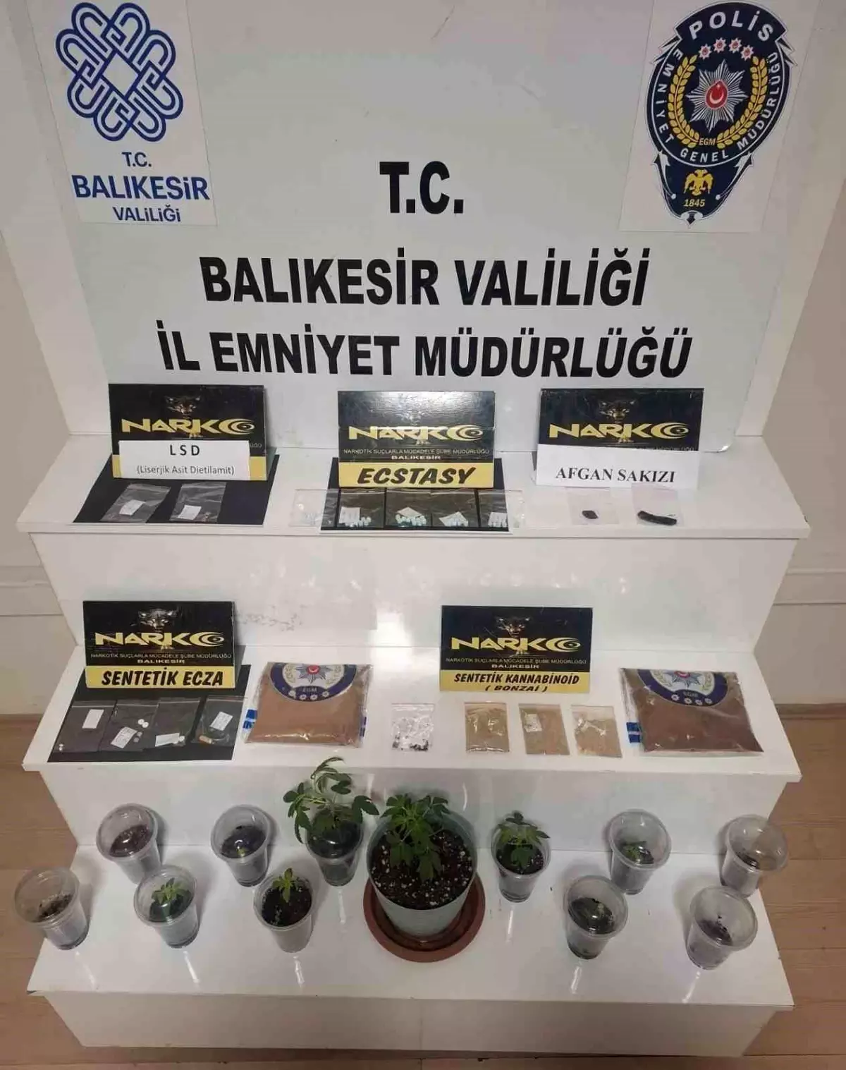 Balıkesir\'de Uyuşturucu Operasyonu