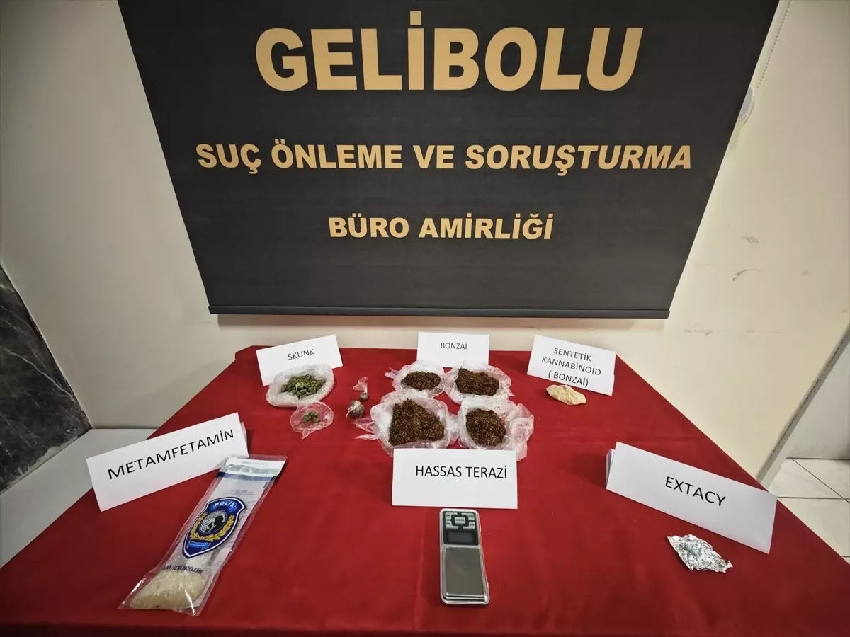 Gelibolu\'da Uyuşturucu Operasyonu: 1 Tutuklama