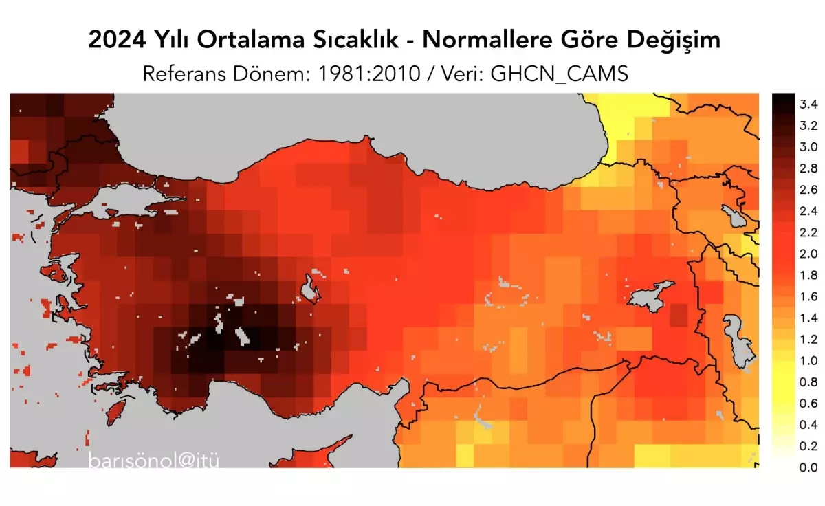 2024, Türkiye ve Dünya İçin En Sıcak Yıl Olacak