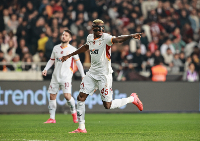 Galatasaray, Hatayspor ile deplasmanda 1-1 berabere kaldı