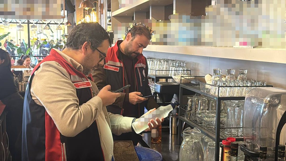 İstanbul\'da Sahte Alkol Denetimleri