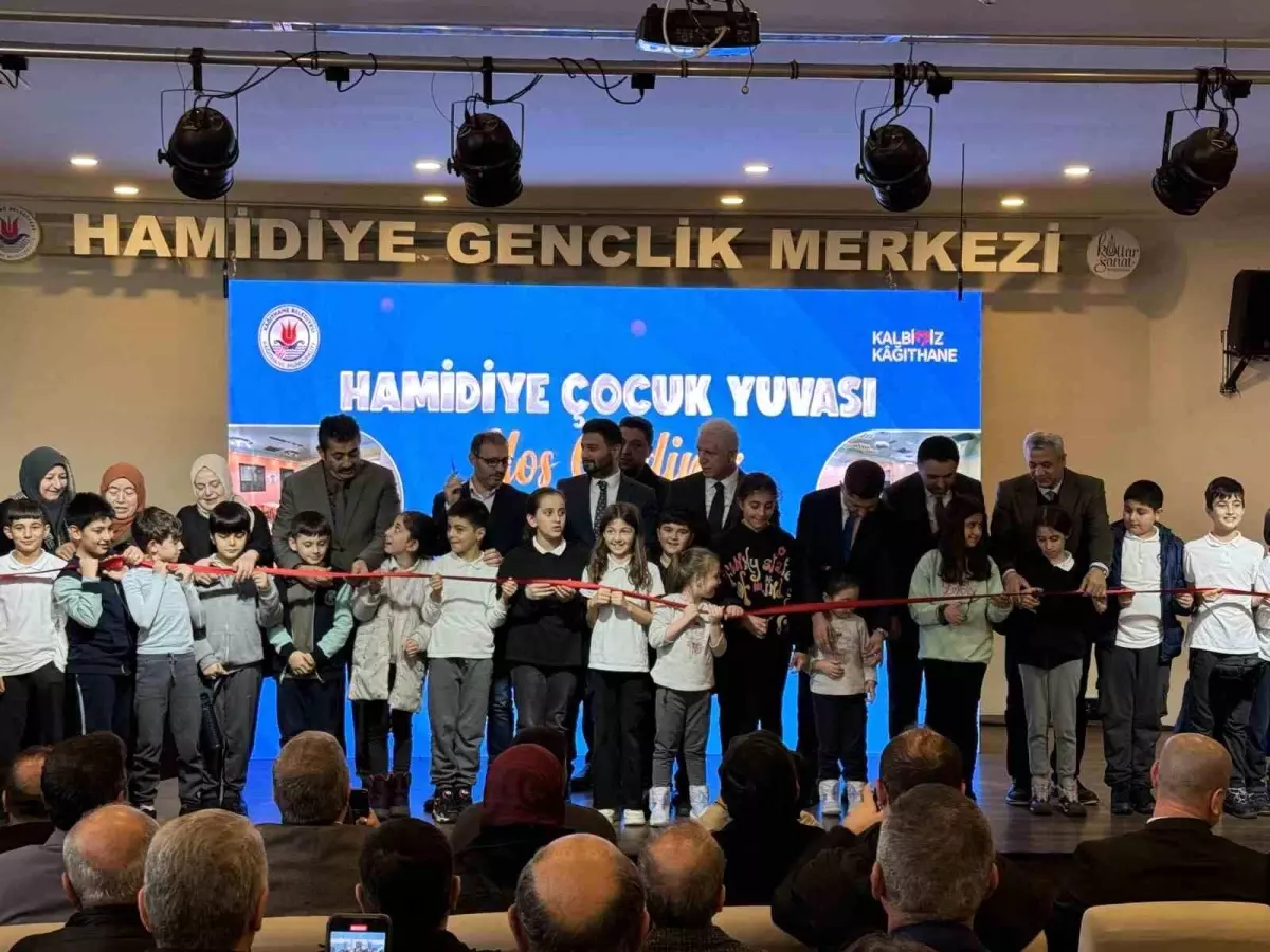 Kağıthane\'de İkinci Kreş Açıldı: Hamidiye Çocuk Yuvası Hizmete Girdi