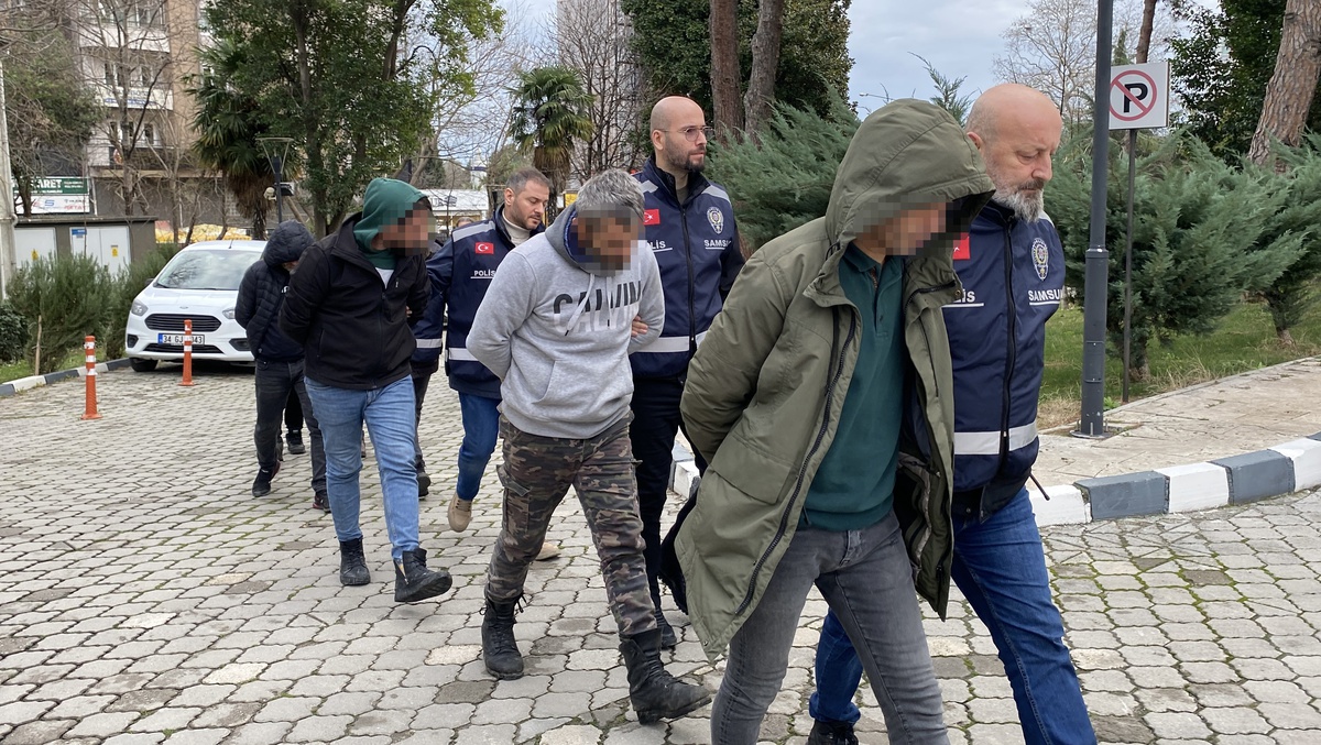 Samsun\'da Elektrikli Bisiklet Hırsızlığı: 5 Şüpheli Gözaltında