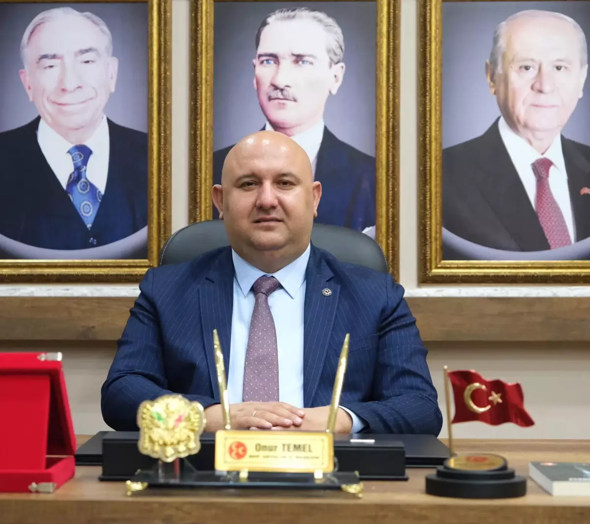 MHP Antalya İl Başkanı Onur Temel Sağlık Sorunları Nedeniyle İstifa Etti