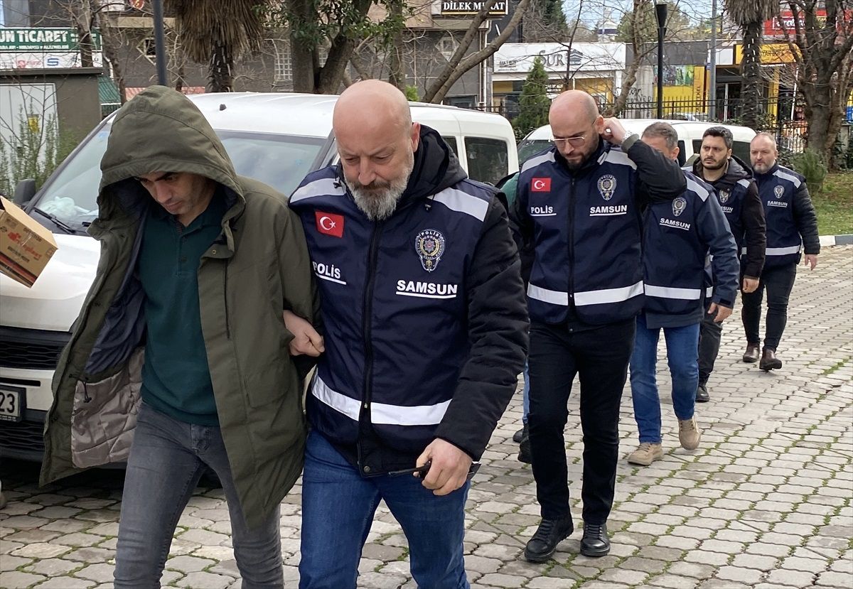 Samsun\'da Elektrikli Bisiklet Hırsızlığına 5 Gözaltı