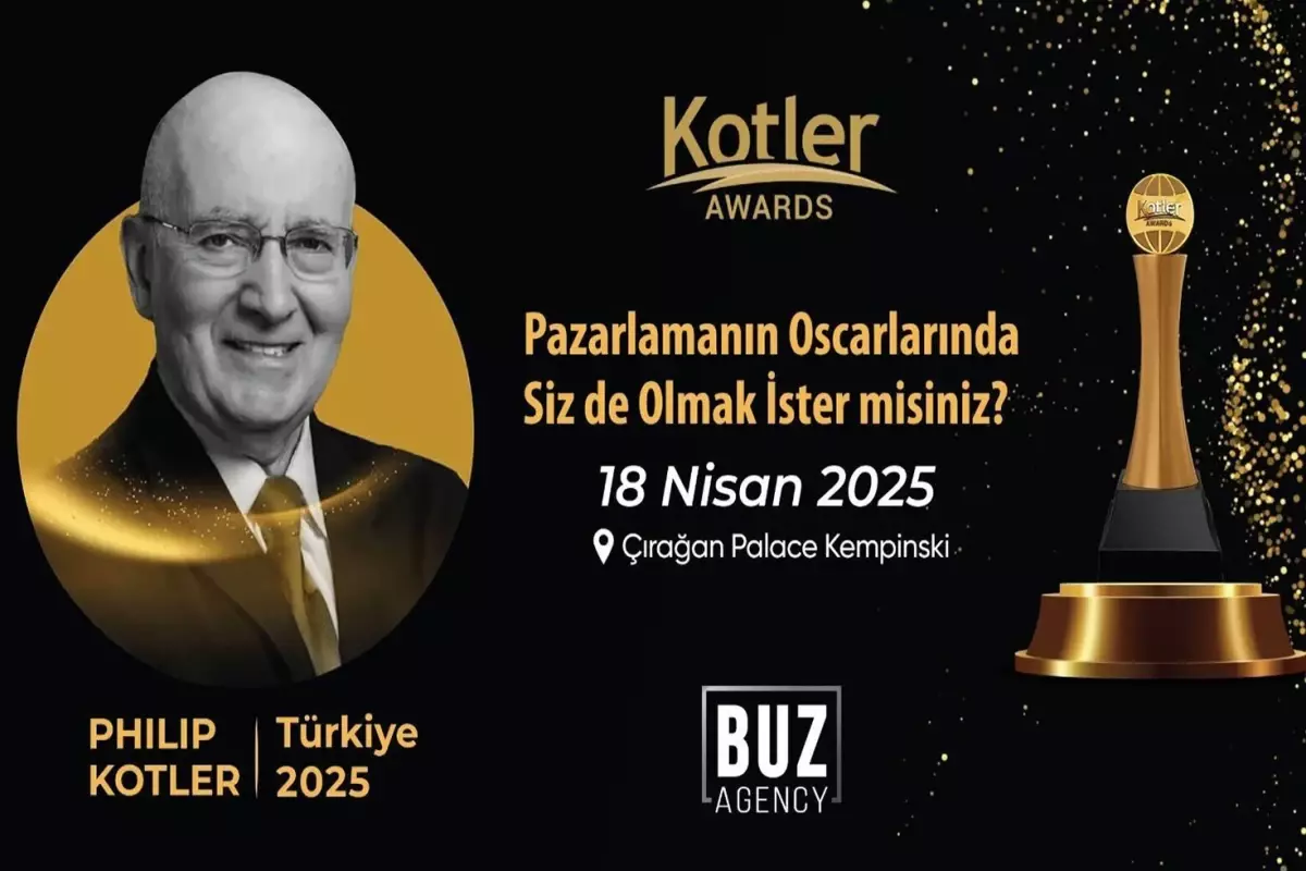 World Marketing Summit ve Kotler Awards 18 Nisan\'da, Çırağan Sarayı\'nda