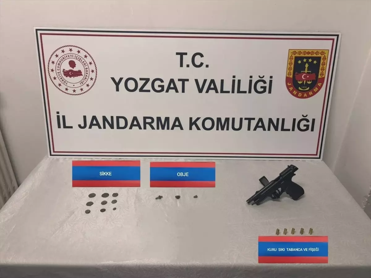 Yozgat\'ta Tarihi Eser Operasyonu