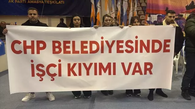 Bakan Tunç, Amasya Belediyesinin İşten Çıkardığı İşçilerle Bir Araya Geldi