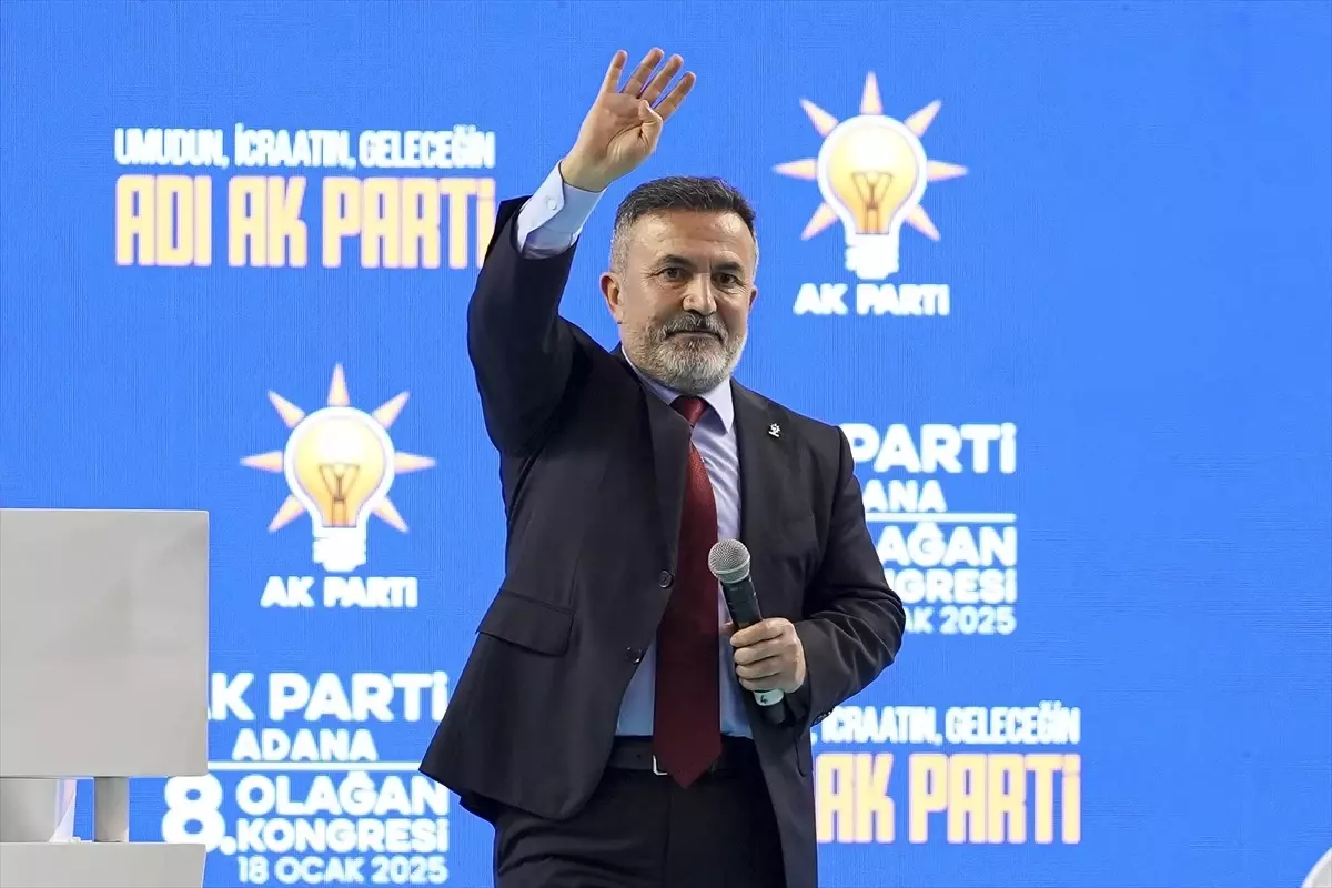 AK Parti Genel Başkan Yardımcısı Kandemir, partisinin Adana İl Kongresi\'nde konuştu Açıklaması