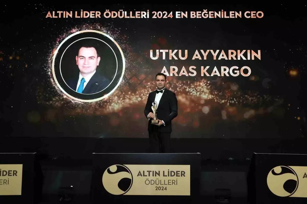 Aras Kargo, Altın Lider Ödülleri\'nde 4 Kategoriyle Ödül Aldı