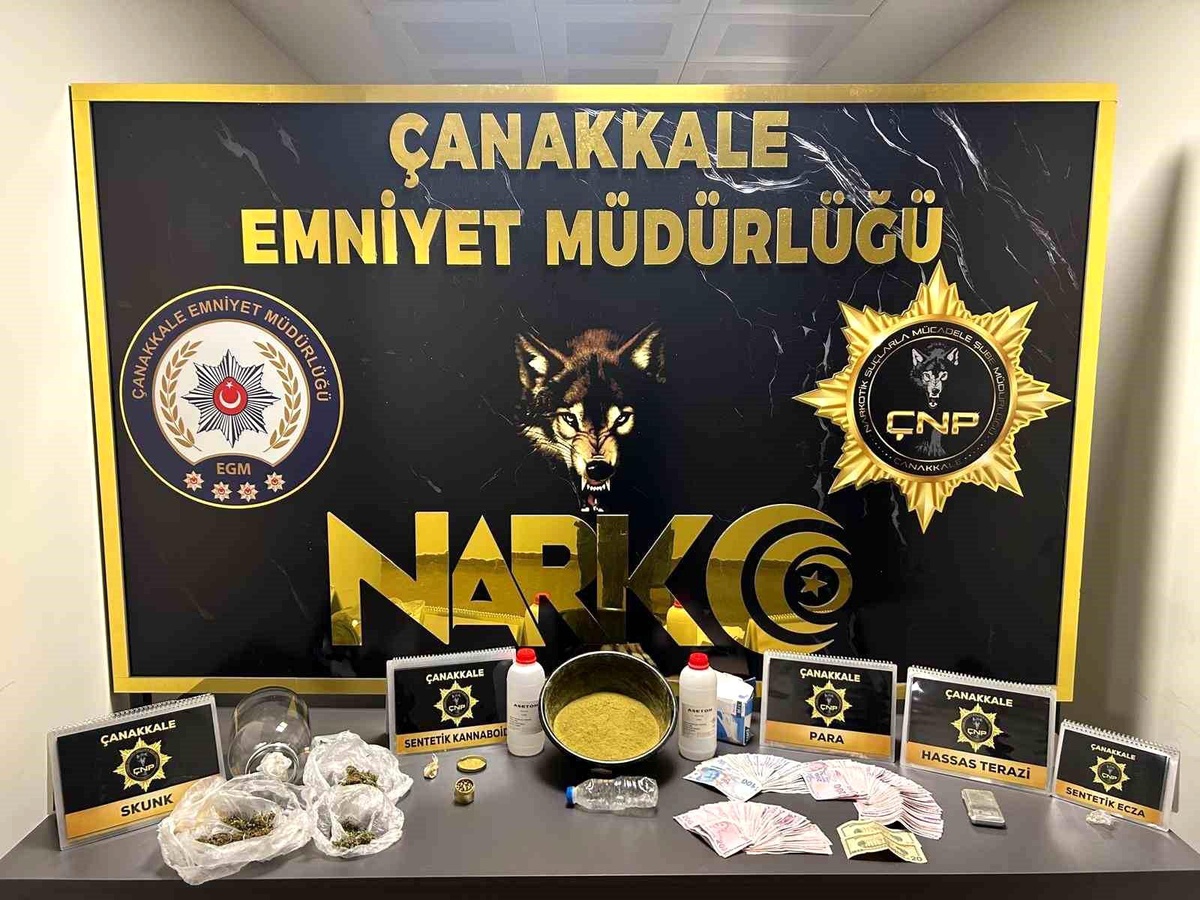 Çanakkale\'de Uyuşturucu Operasyonu: 1 Tutuklama