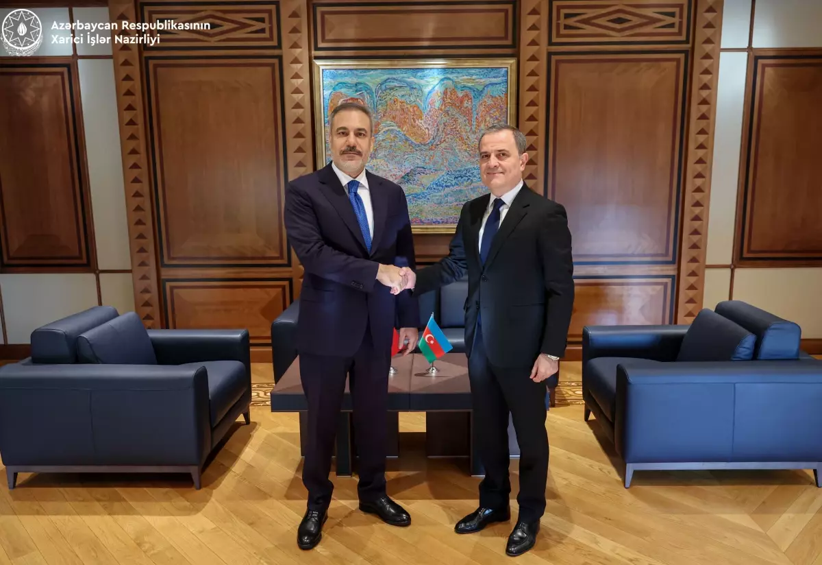 Dışişleri Bakanı Hakan Fidan Azerbaycan\'da