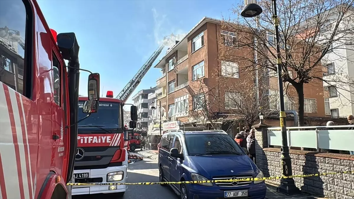 Maltepe\'de Yangında Yaşlı Kadın Hayatını Kaybetti