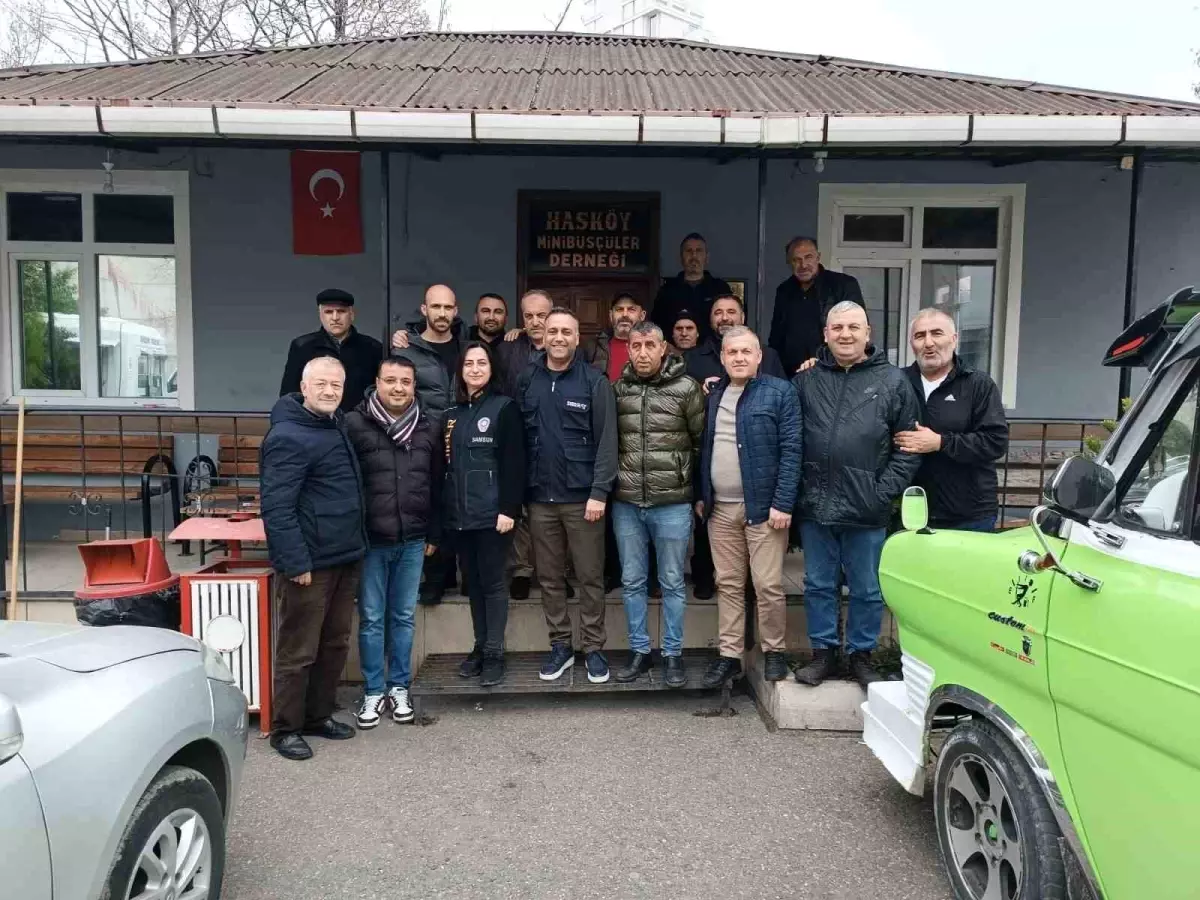 Samsun\'da Minibüs Şoförlerine Siber Güvenlik Semineri