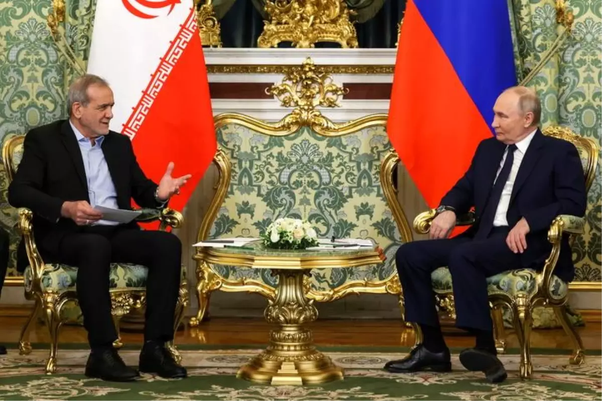 Putin ve Pezeşkiyan\'dan Stratejik Ortaklık Anlaşması