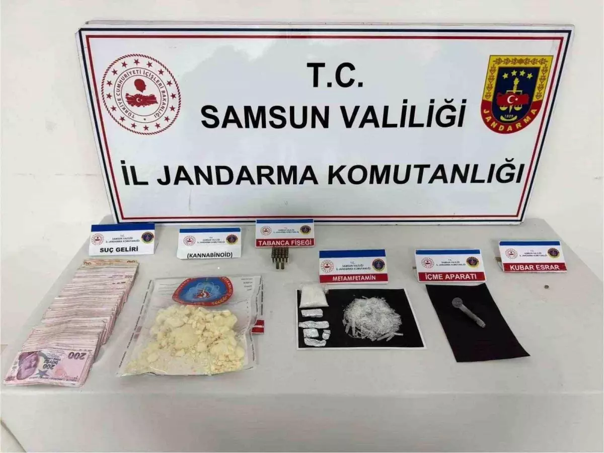 Samsun\'da Uyuşturucu Taciri Yakalandı