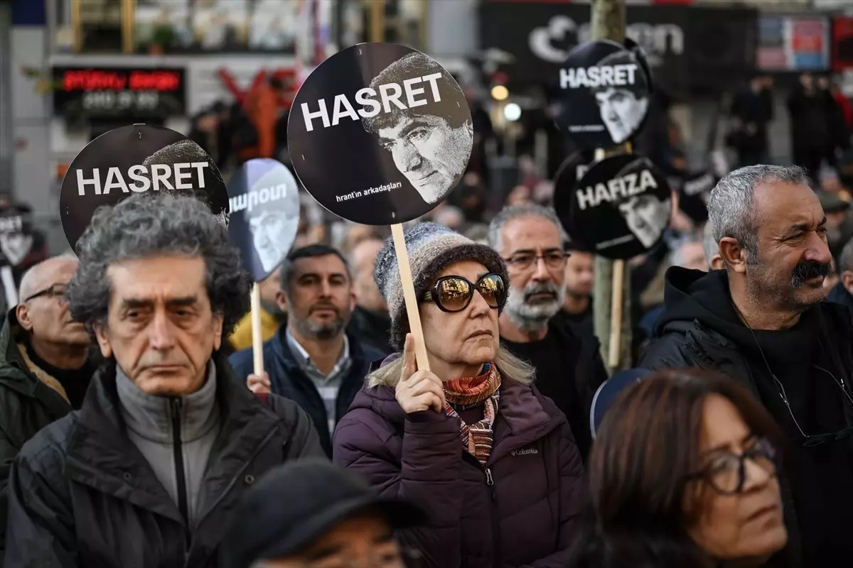 Hrant Dink İçin Anma Töreni