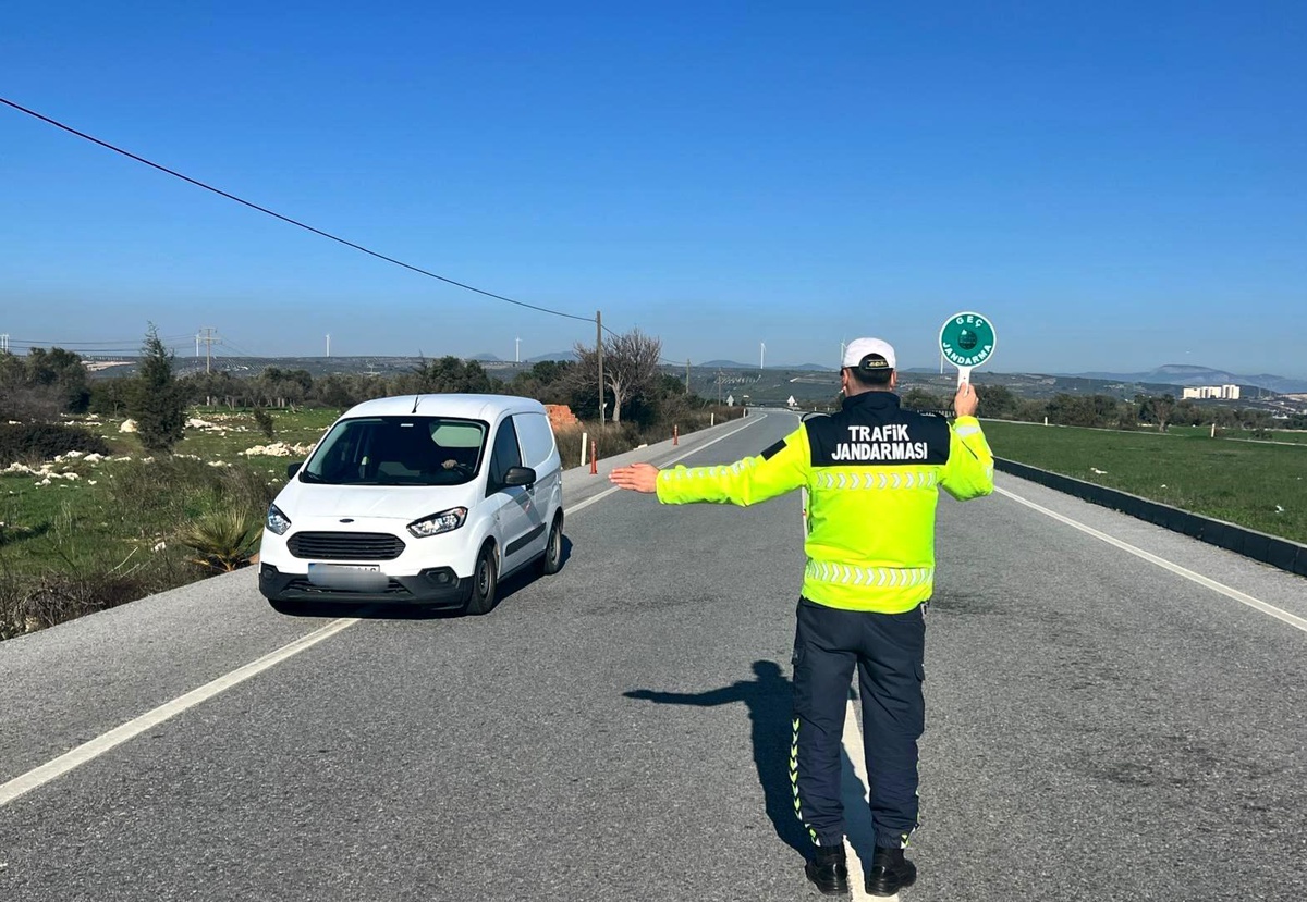 Aydın\'da Hava Destekli Trafik Denetimi