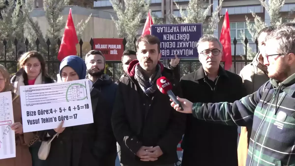 Mülakat Mağduru Öğretmen Adayları, MEB Önünde 7. Günü Doldurdu