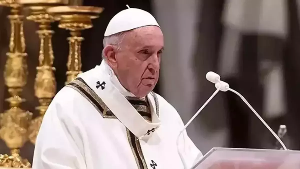 Papa Franciscus\'tan Gazze Ateşkesine Destek