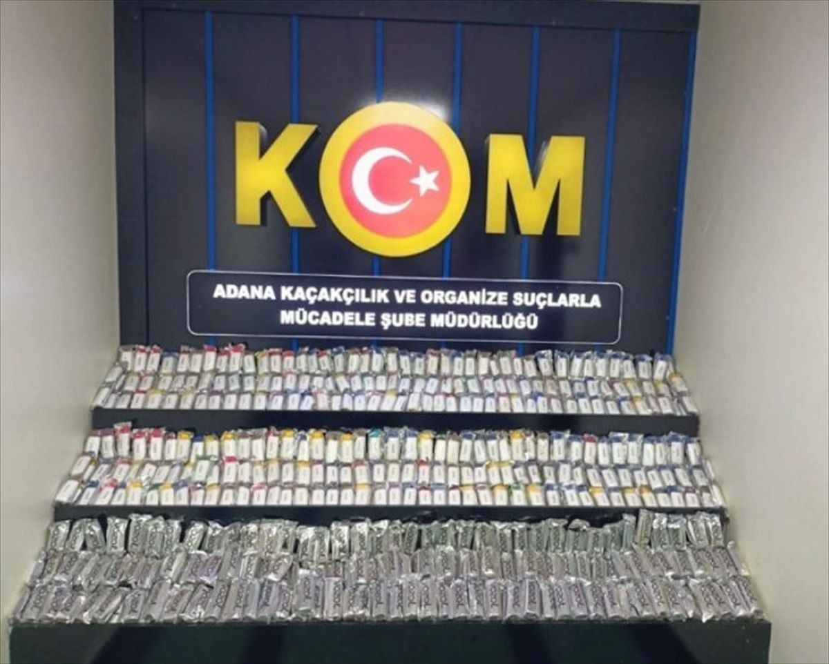 Adana\'da 508 Kaçak Elektronik Sigara Ele Geçirildi