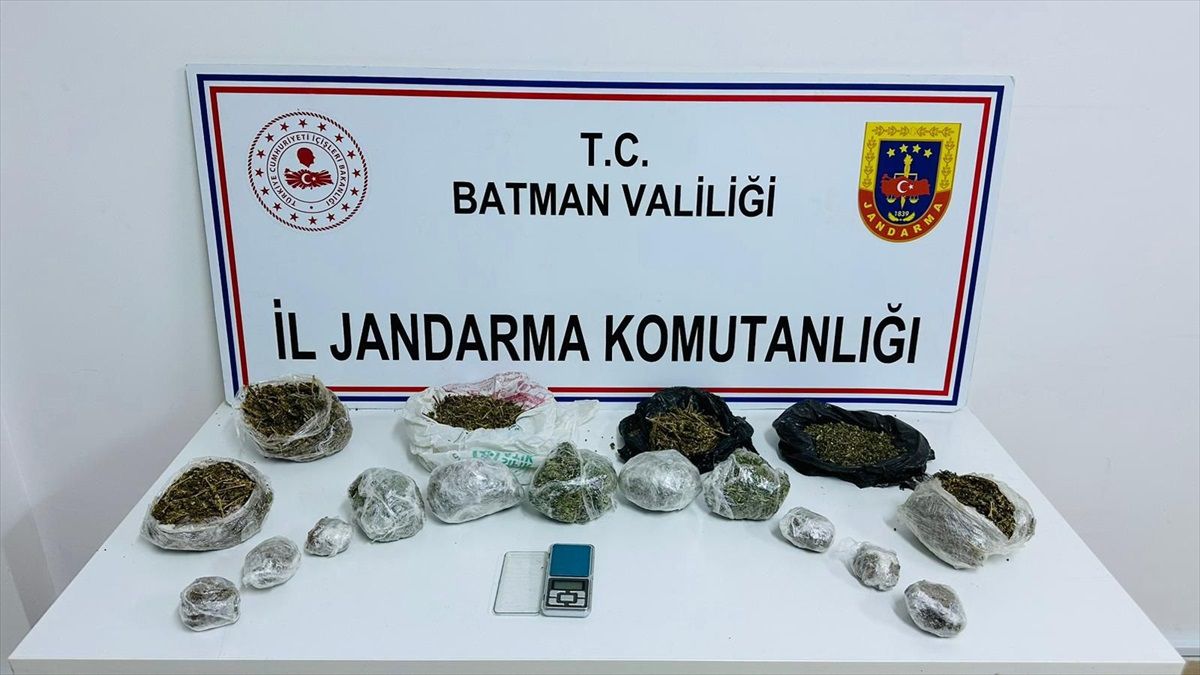 Batman\'da Uyuşturucu Operasyonu: 1 Tutuklama