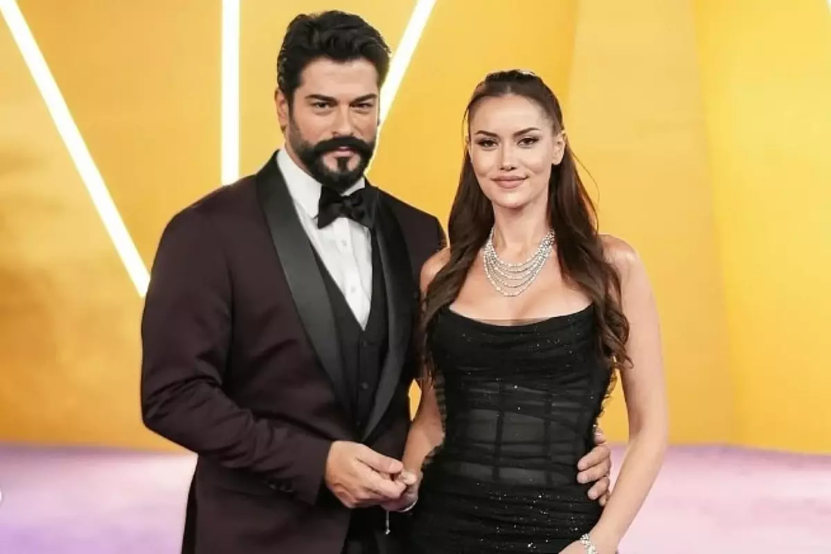 Burak Özçivit ve Fahriye Evcen\'den kavga iddialarına yalanlama