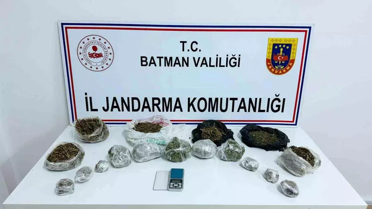 Batman\'da Uyuşturucu Ticaretine Tutuklama