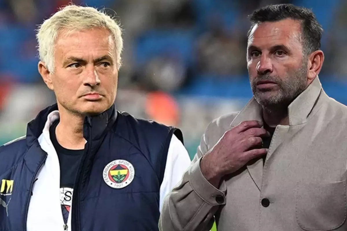 Okan Buruk\'tan Mourinho\'ya yanıt: Önde giden biziz, arkaya bakmaya gerek yok