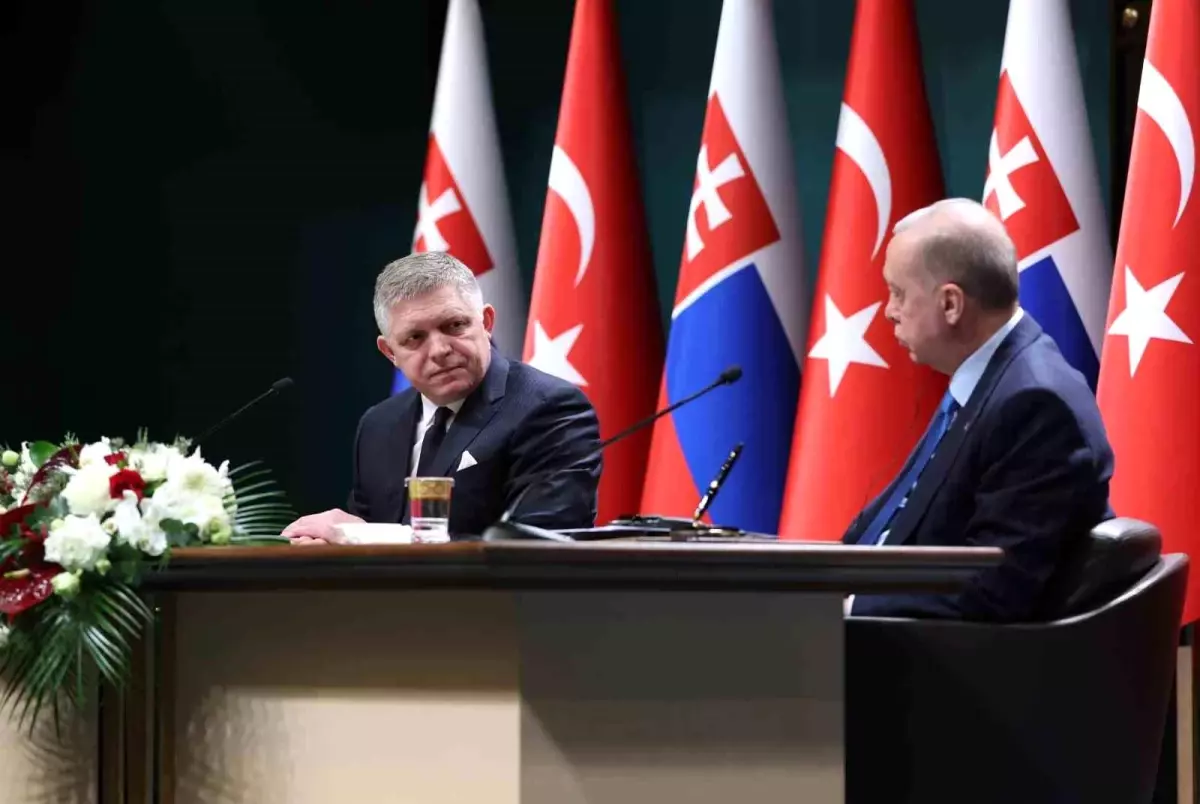 Slovakya Başbakanı Fico\'dan Cumhurbaşkanı Erdoğan\'a: "Çok büyük uluslararası, siyasi ve eknomik bir aktörsünüz"