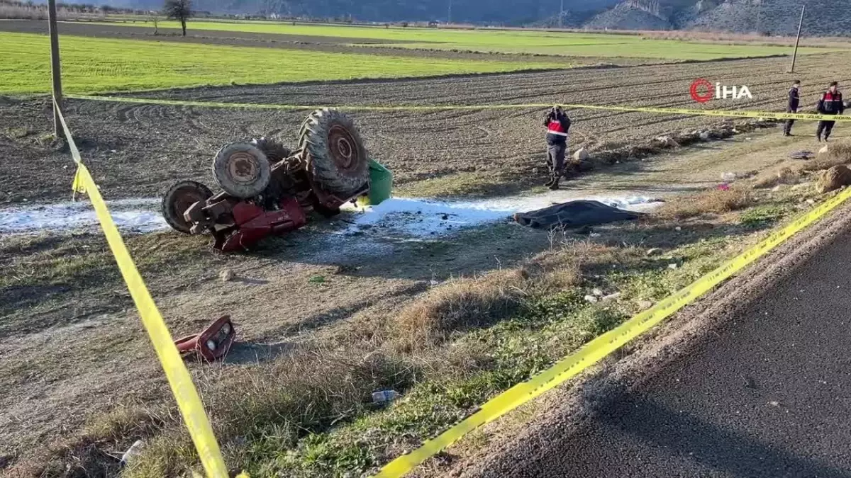 Traktör Devrildi: Sürücü Hayatını Kaybetti