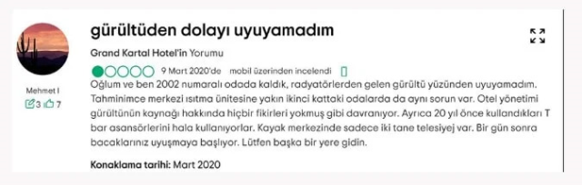 10 kişinin can verdiği otelin yorum sayfaları facianın geleceğini haber vermiş