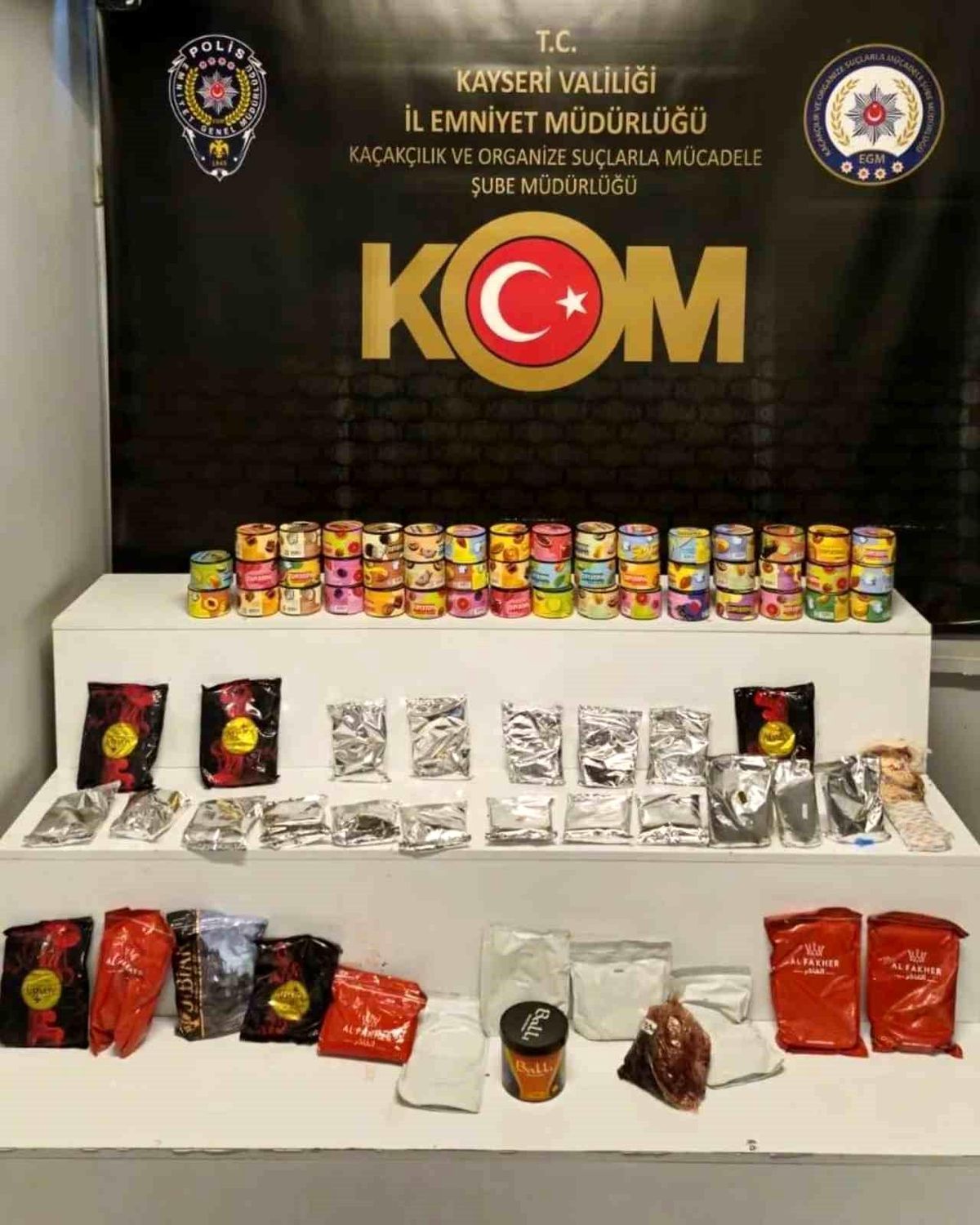 Kayseri\'de 31 Kilo Kaçak Tütün Ele Geçirildi