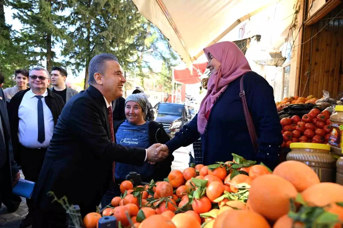 Başkan Böcek, Doğu İlçelerini Ziyaret Etti