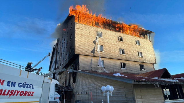 Bolu'da otel yangınında hayatını kaybedenlerin sayısı 66'ya yükseldi