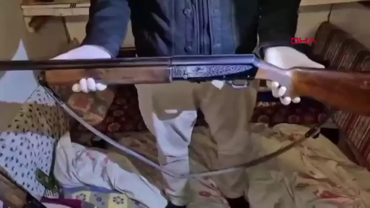 Burdur\'da Tarihi Eser ve Silah Kaçakçılığı Operasyonu