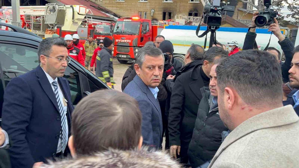 Özgür Özel, Kartalkaya Yangın Bölgesinde