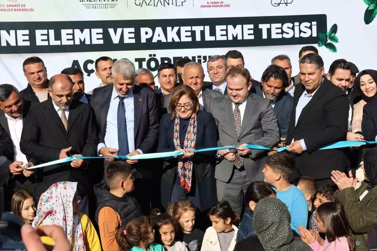 Gaziantep\'te Nane Eleme ve Paketleme Tesisi\'nin açılışı gerçekleşti