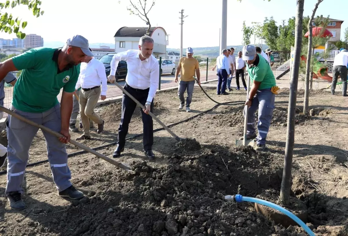 İnegöl Belediyesi, 2024\'te 29 Bin 774 Metrekare Yeşil Alan Üretti