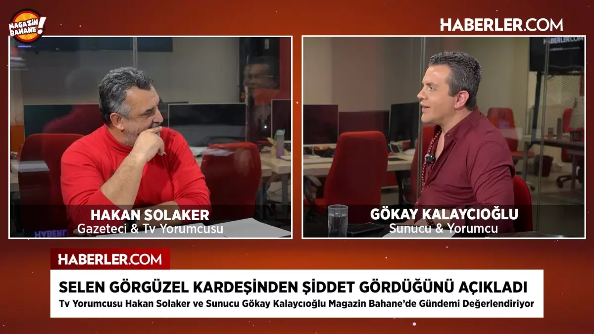 Magazin Bahane\'de Hamdi Alkan ve Selen Görgüzel\'in boşanma protokolü gündem oldu